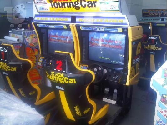 RALLY SEGA TWIN SEGA RALLY COIN MACHINES